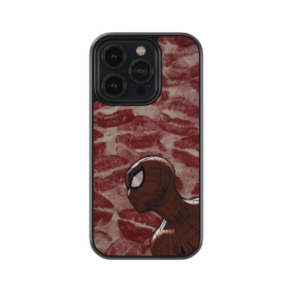 Spidey Aesthetic Premium Glass Phone Case