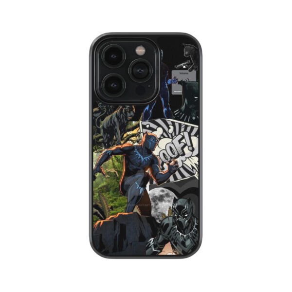 Black Panther Premium Glass Phone Case