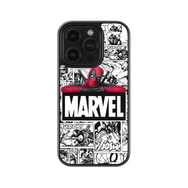 Dead Pool Premium Glass Phone Case