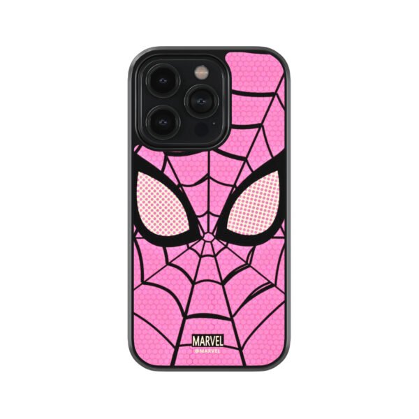 Spider Pink Eye Premium Glass Phone Case