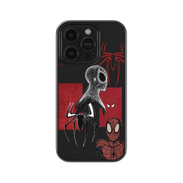 Spider Man Spotify Premium Glass Phone Case