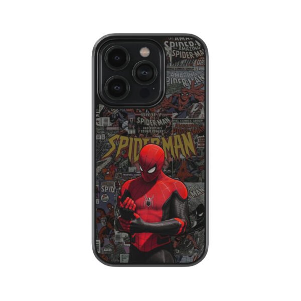 Spider Man Premium Glass Phone Case
