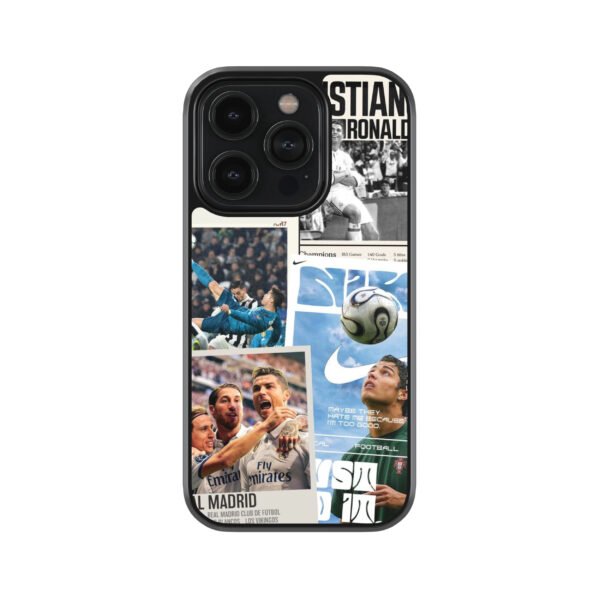 Ronaldo Spotify Premium Glass Phone Cases