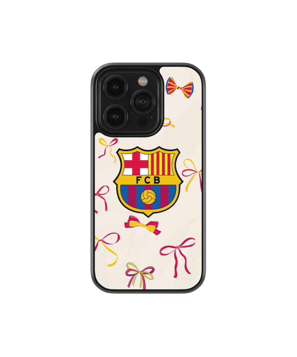 FCB Pookie Premium Glass Phone Case - Image 1