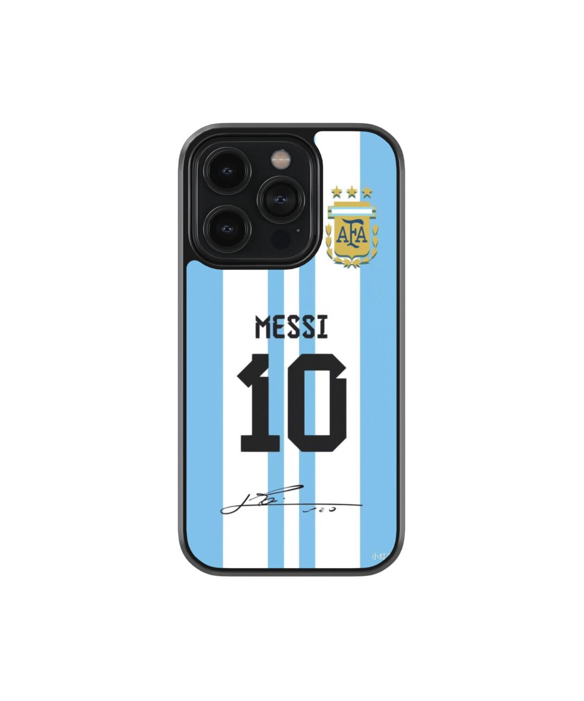 Messi Jersey Premium Glass Phone Cases - Image 1