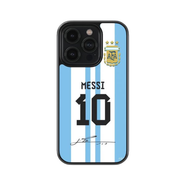Messi Jersey Premium Glass Phone Cases