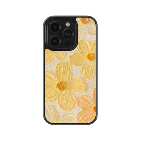 Floral Abstract Premium Glass Phone Cases