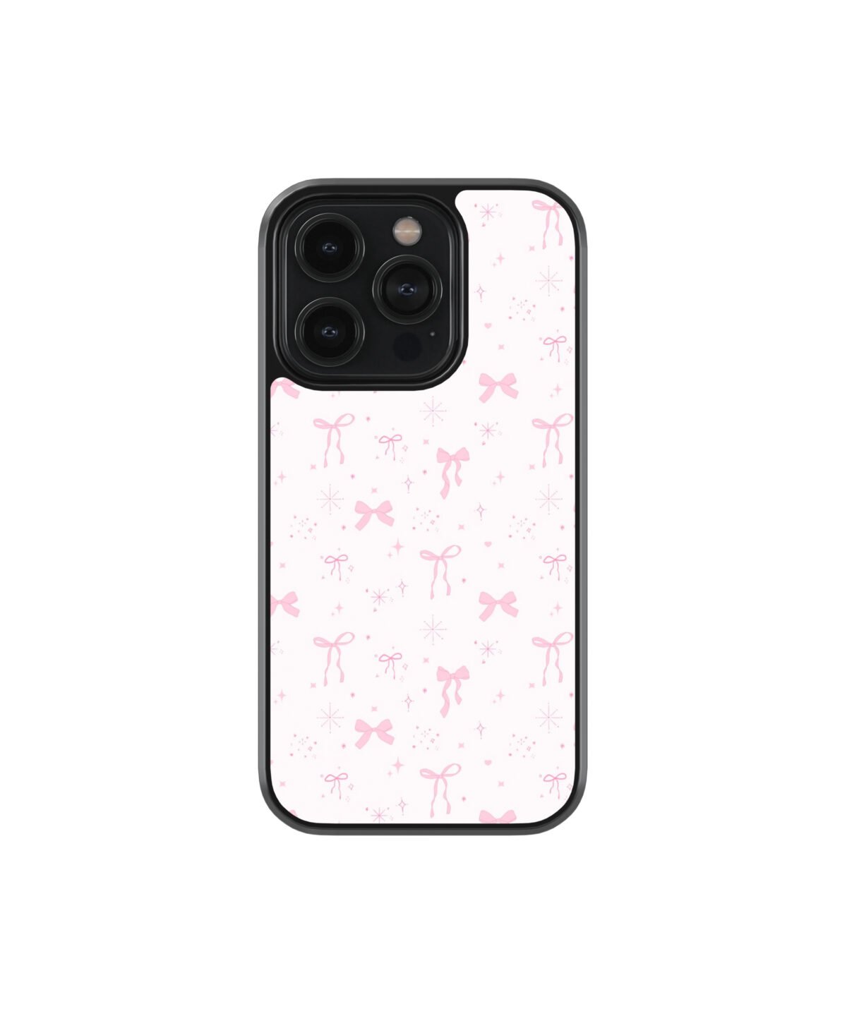 Pintresty Bow 4 Premium Glass Phone Case - Image 1