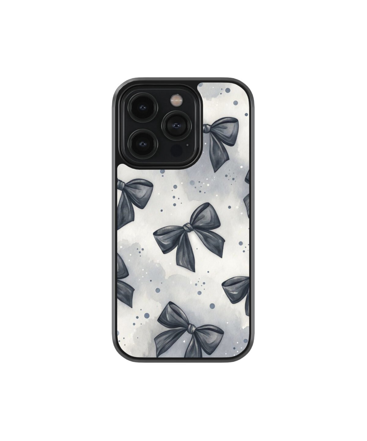 Pintresty Bow 5 Premium Glass Phone Case - Image 1