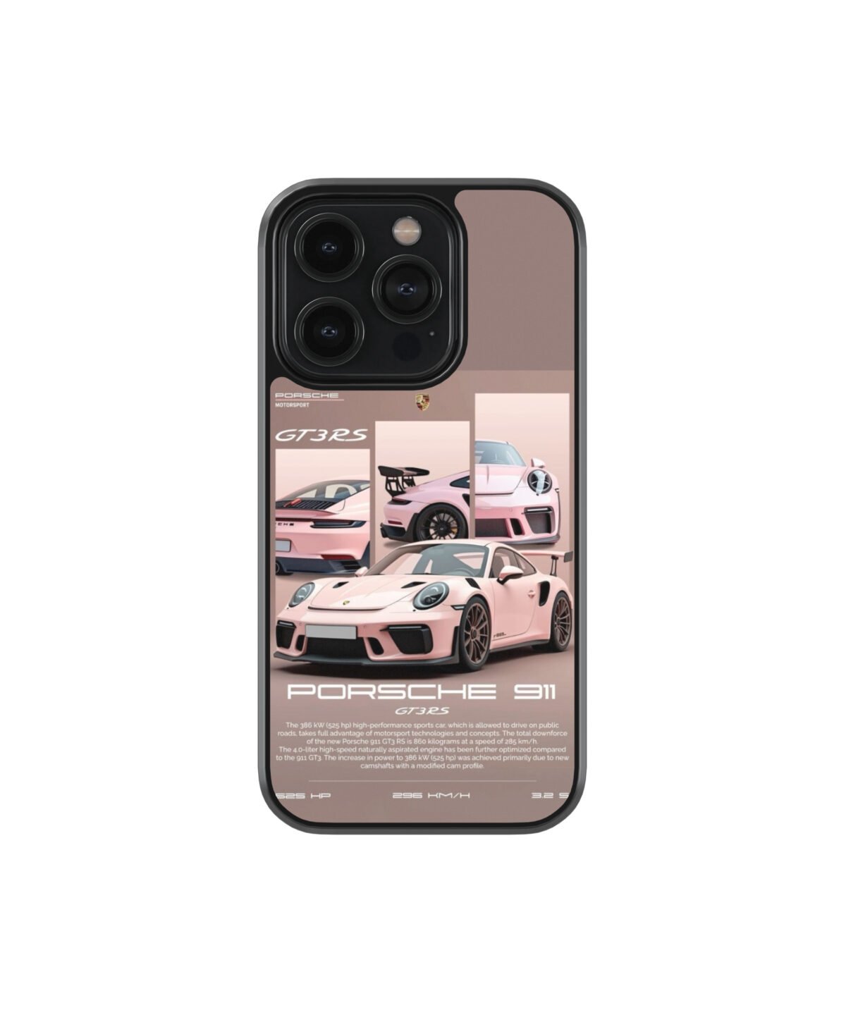 Porsche Gt3 Premium Glass Phone Cases - Image 1