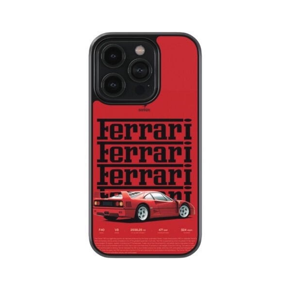 Ferrari Premium Glass Phone Cases