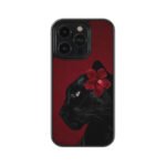 Black Cat Premium Glass Phone Cases