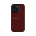 So What Era? Premium Glass Phone Cases