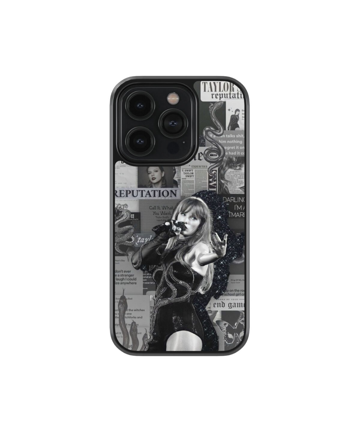 Taylor Swift Spotify Premium Glass Phone Cases - Image 1