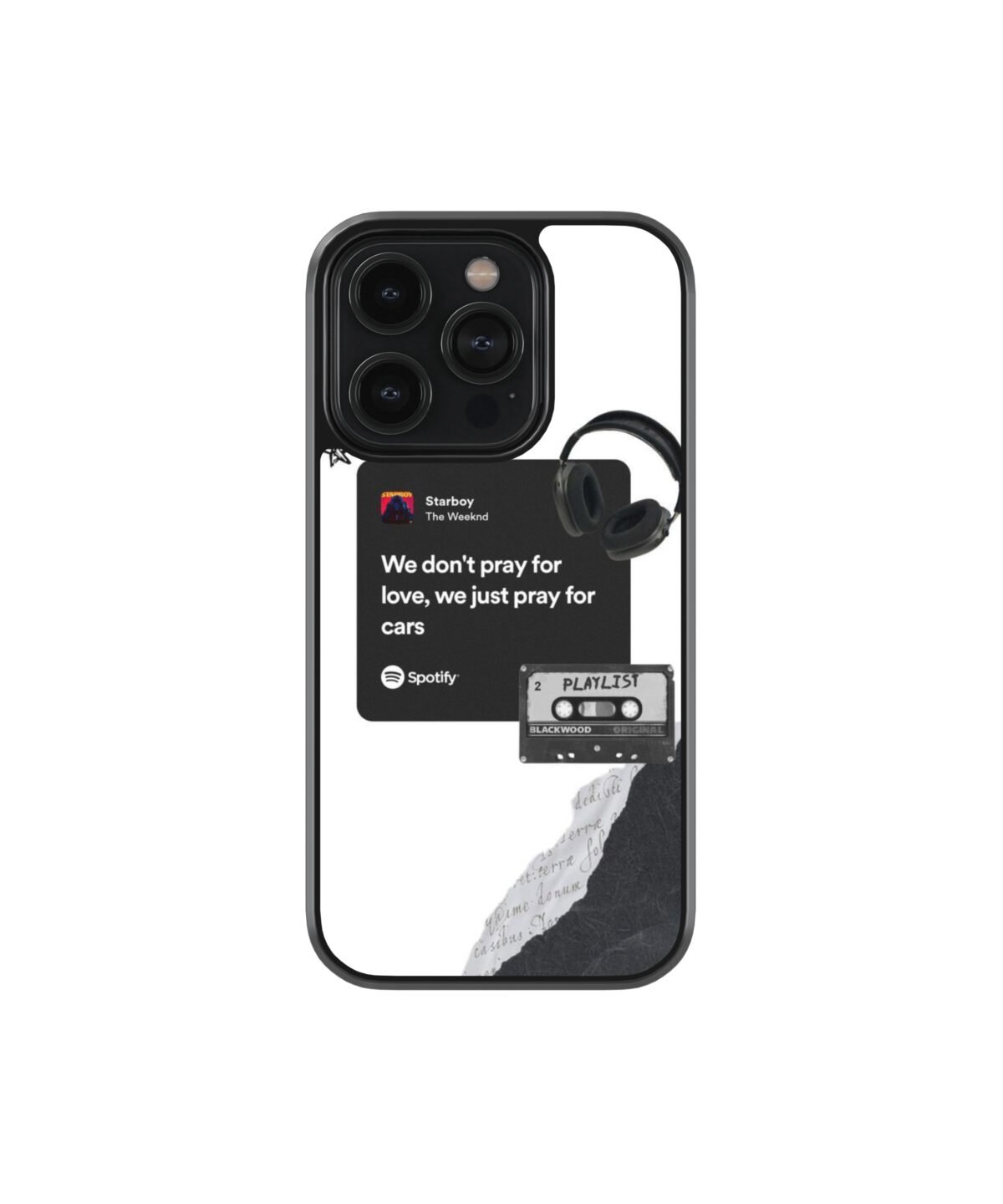 We Don't Pray For girls Premium Glass Phone Cases - Image 1