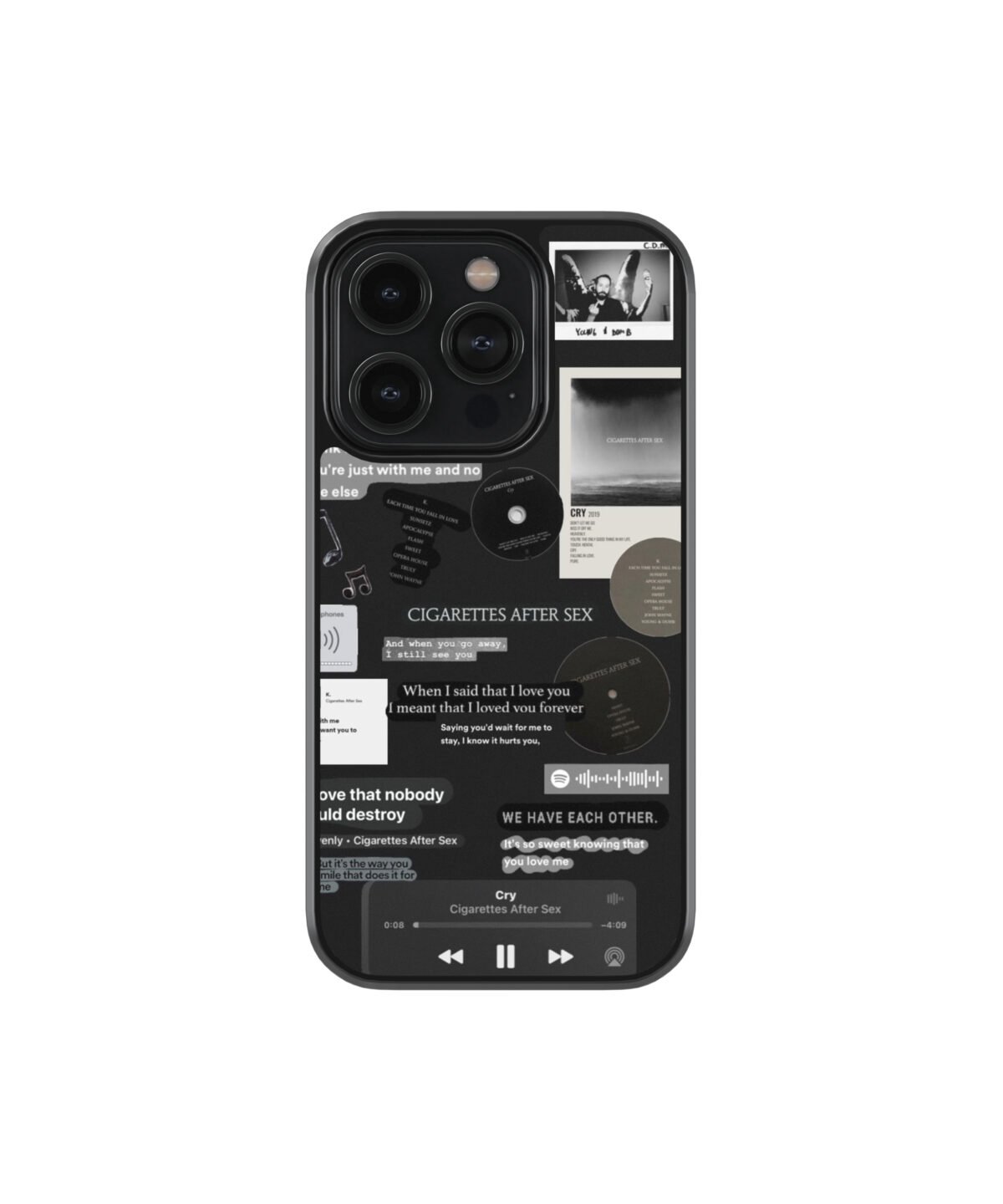 Cigrate After Sex Spotify Glass Phone Cases - Image 1