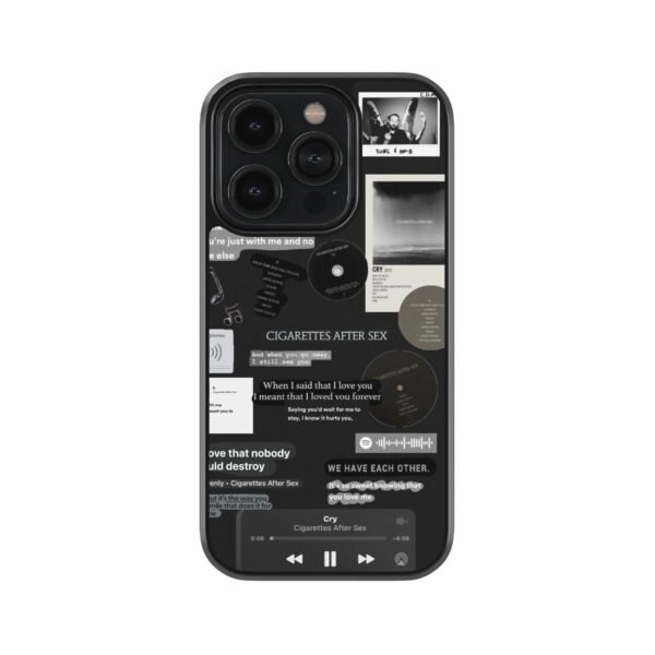 Cigrate After Sex Spotify Glass Phone Cases