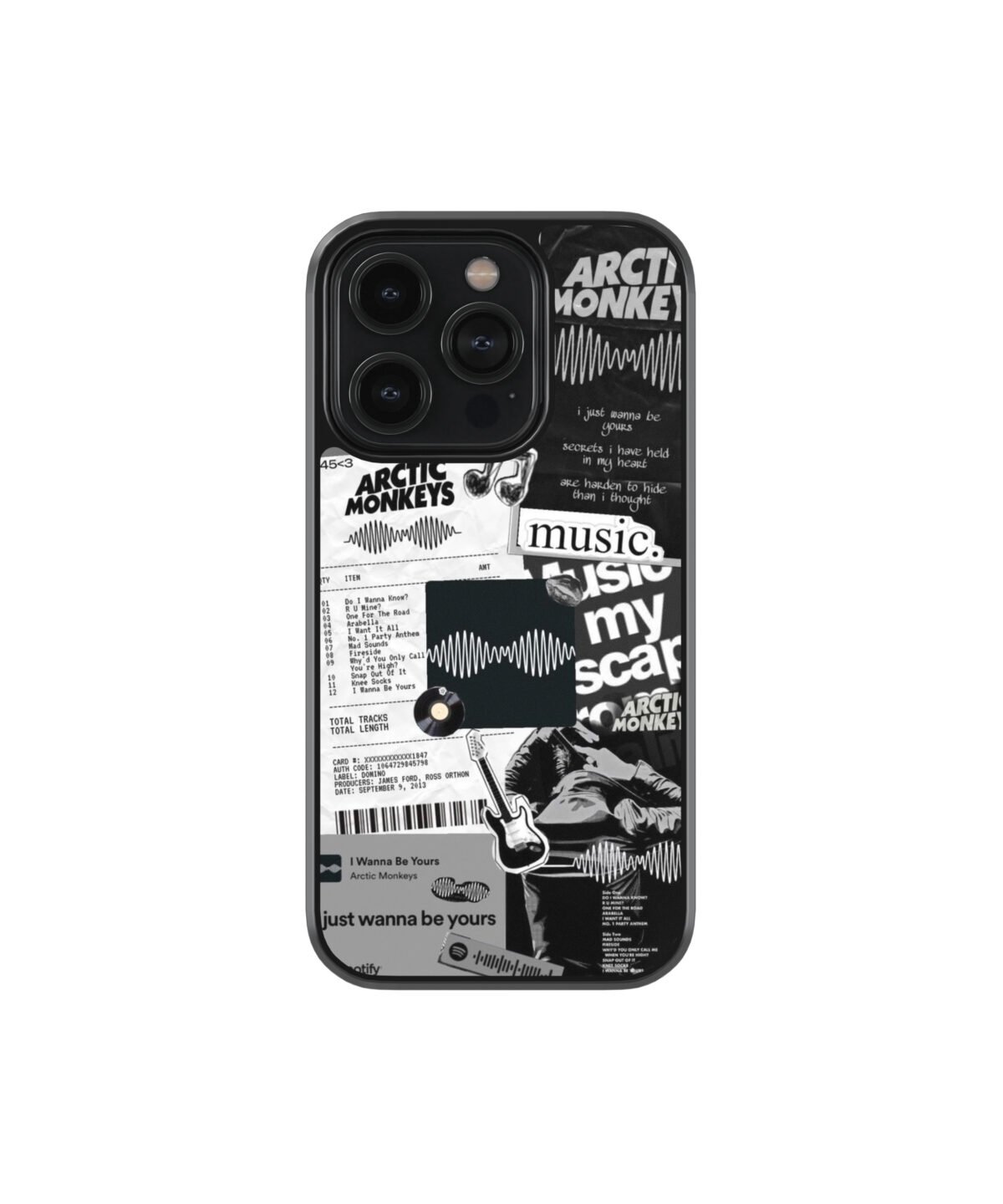 Arctic Monkey Spotify Premium Glass Phone Cases - Image 1
