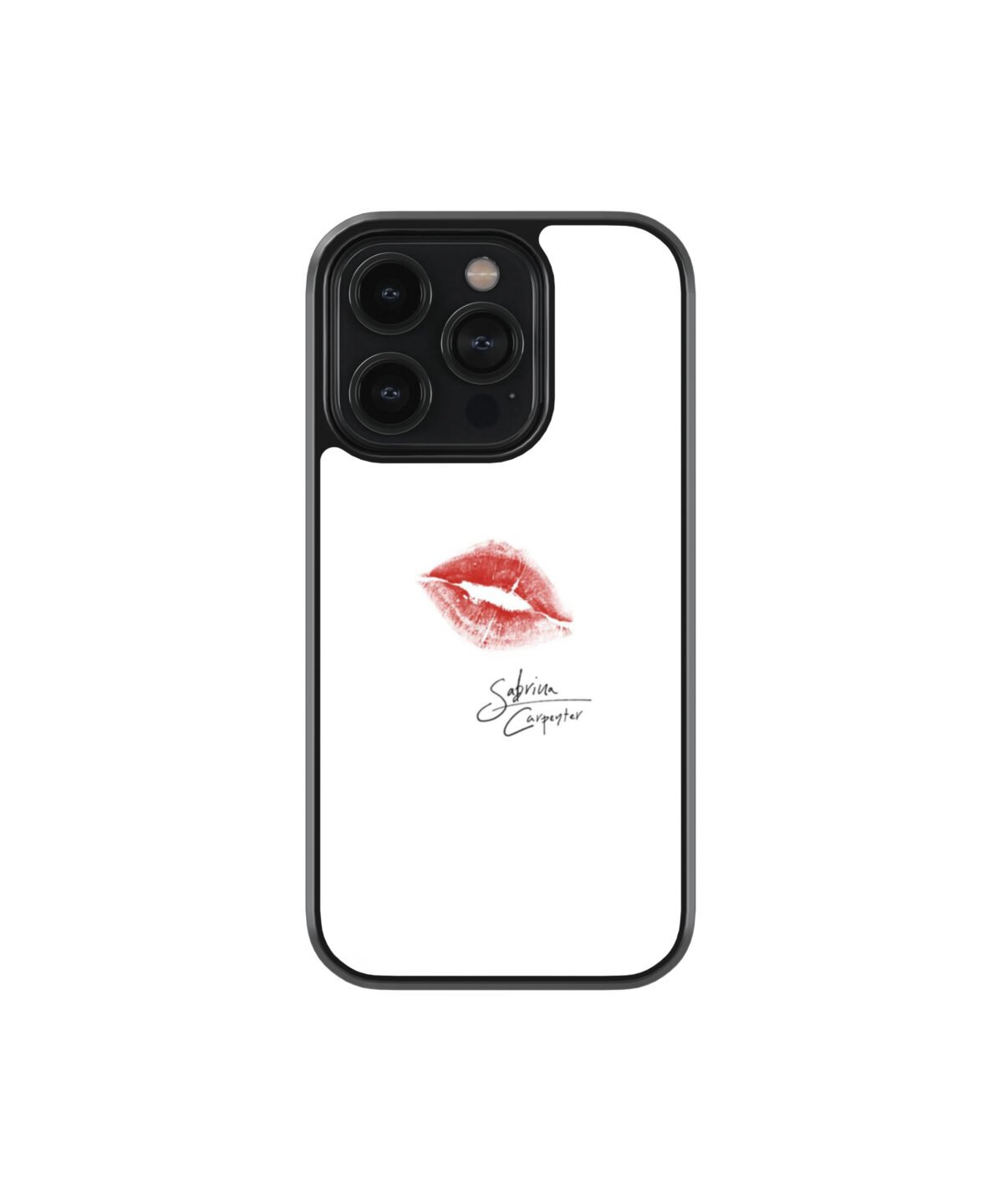 Sabrina Carpenter Kiss Premium Glass Phone Case - Image 1