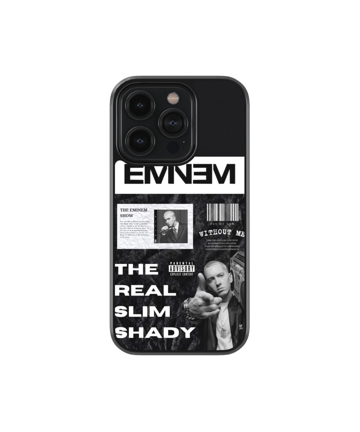 The Real Slim Shady "Eminem " Premium Glass Phonen Cases - Image 1