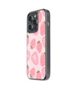 Strawberry Premium Glass Phone Cases - Image 2