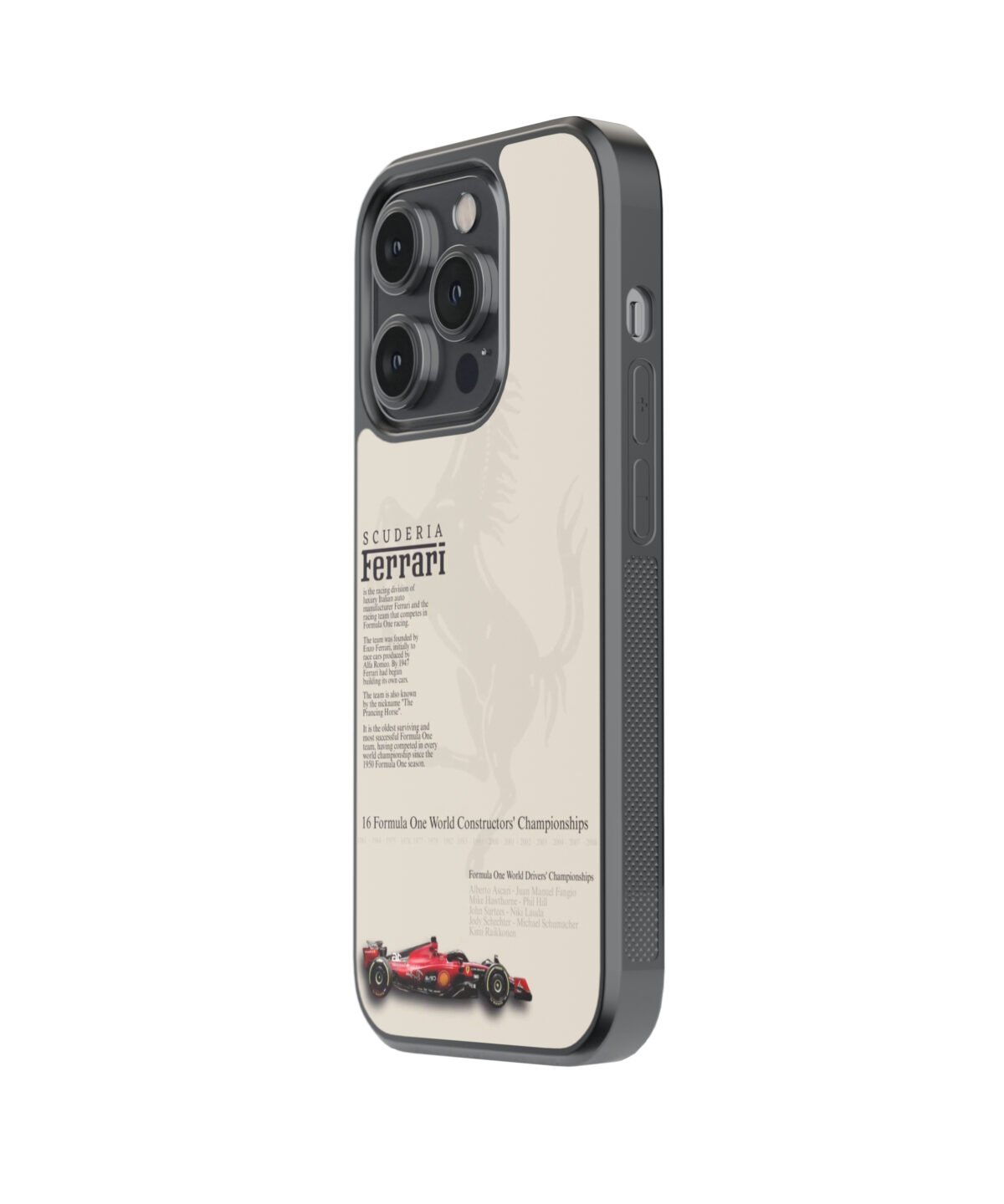 Scuderia Ferrari Premium Glass Phone Case - Image 3