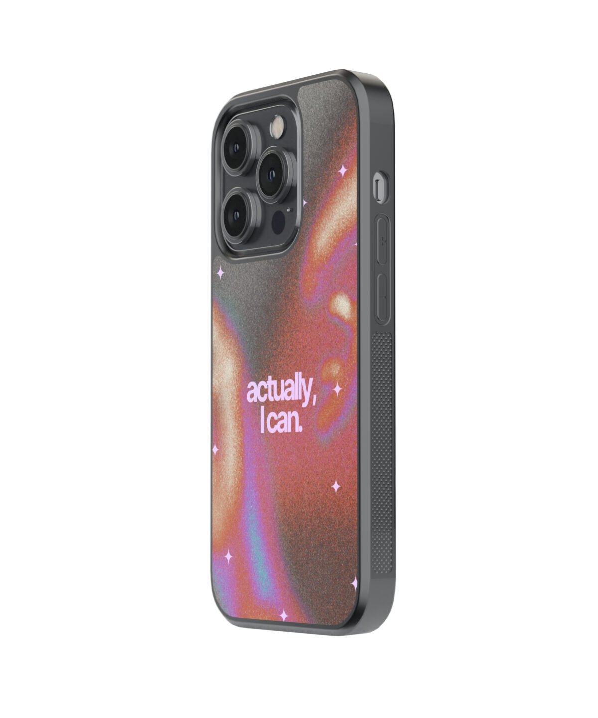 Actually I Can Premium Glass Phone Case - Image 4