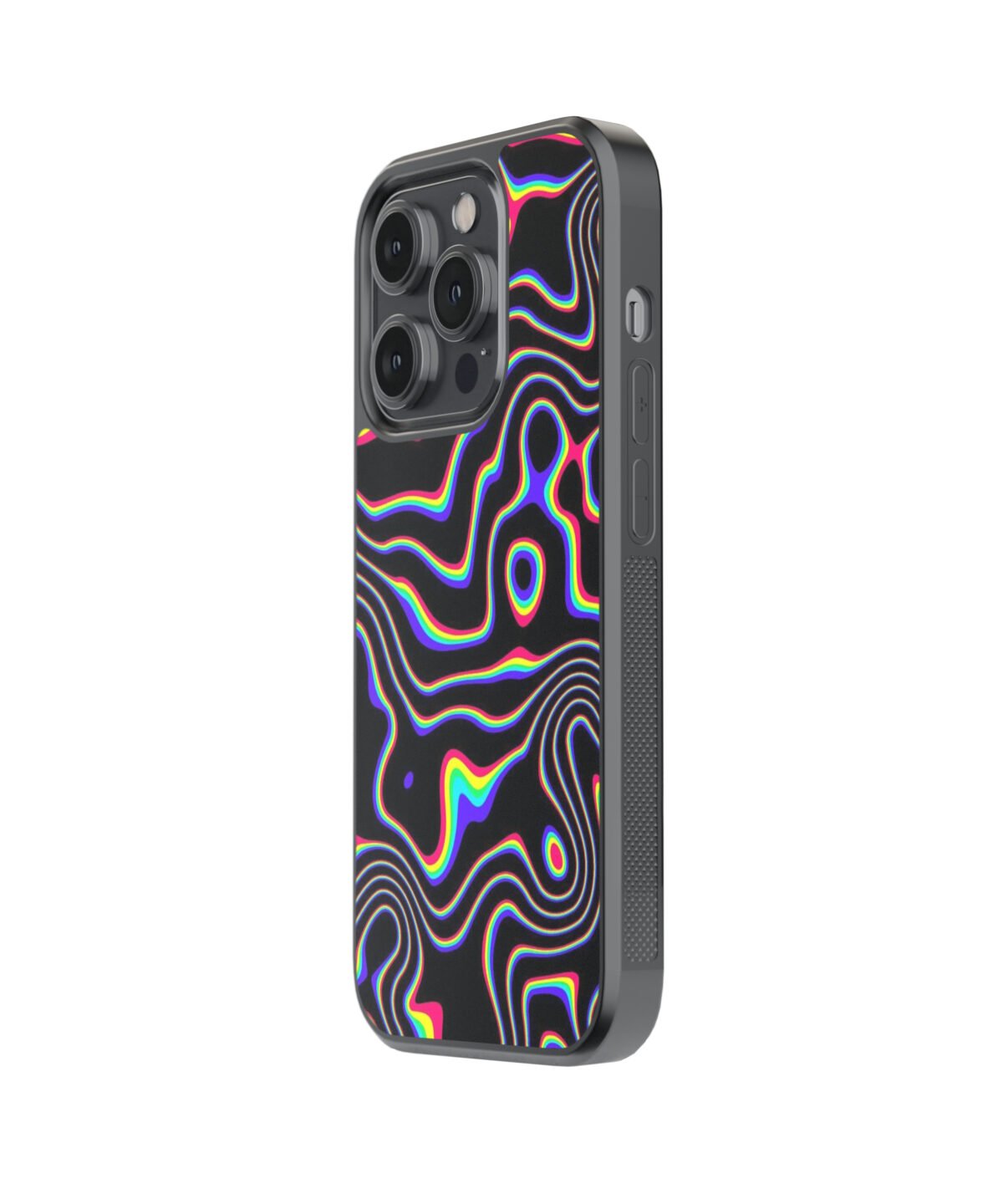 Lines Art Y2K Premium Glass Phone Case - Image 3