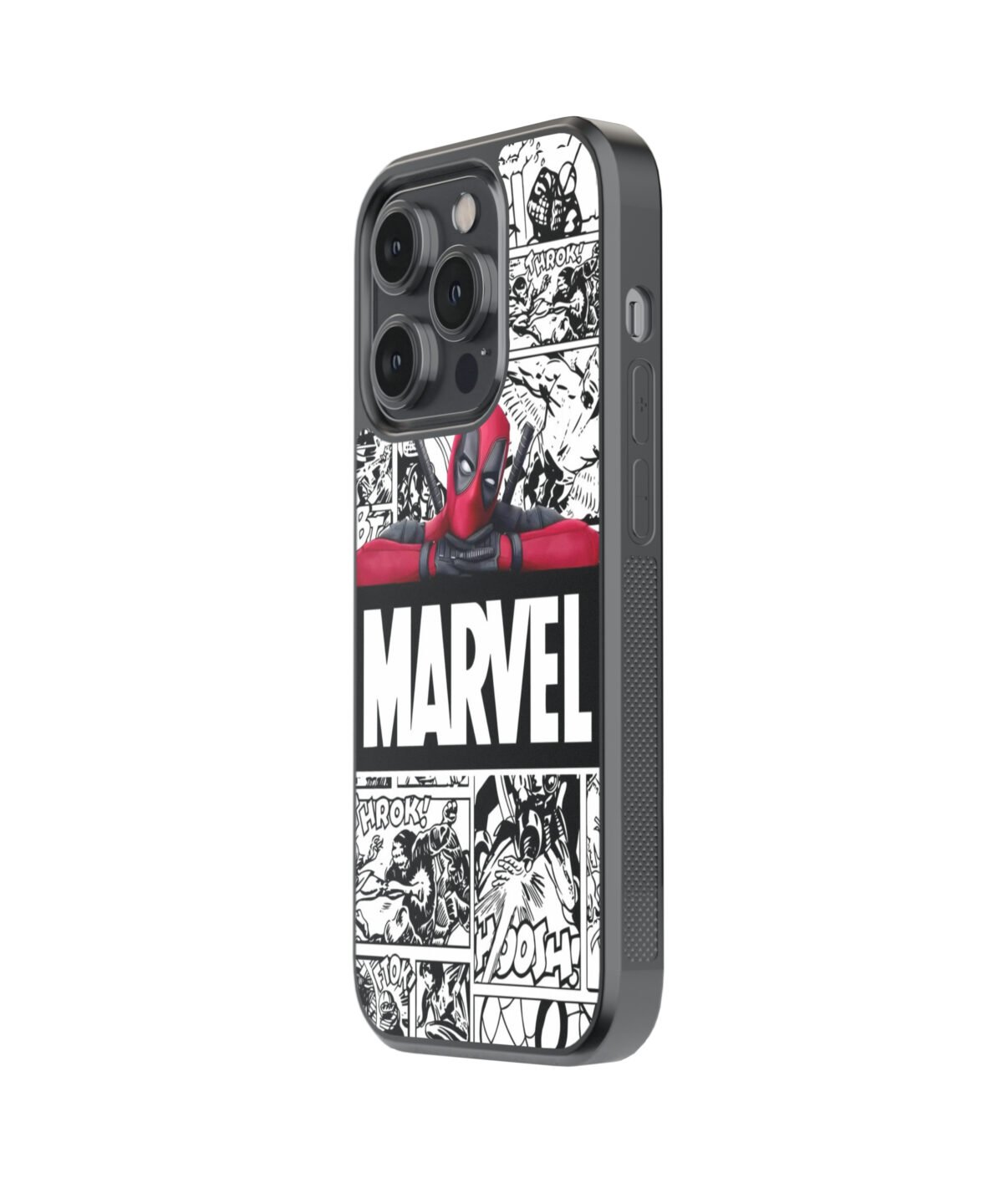 Dead Pool Premium Glass Phone Case - Image 3