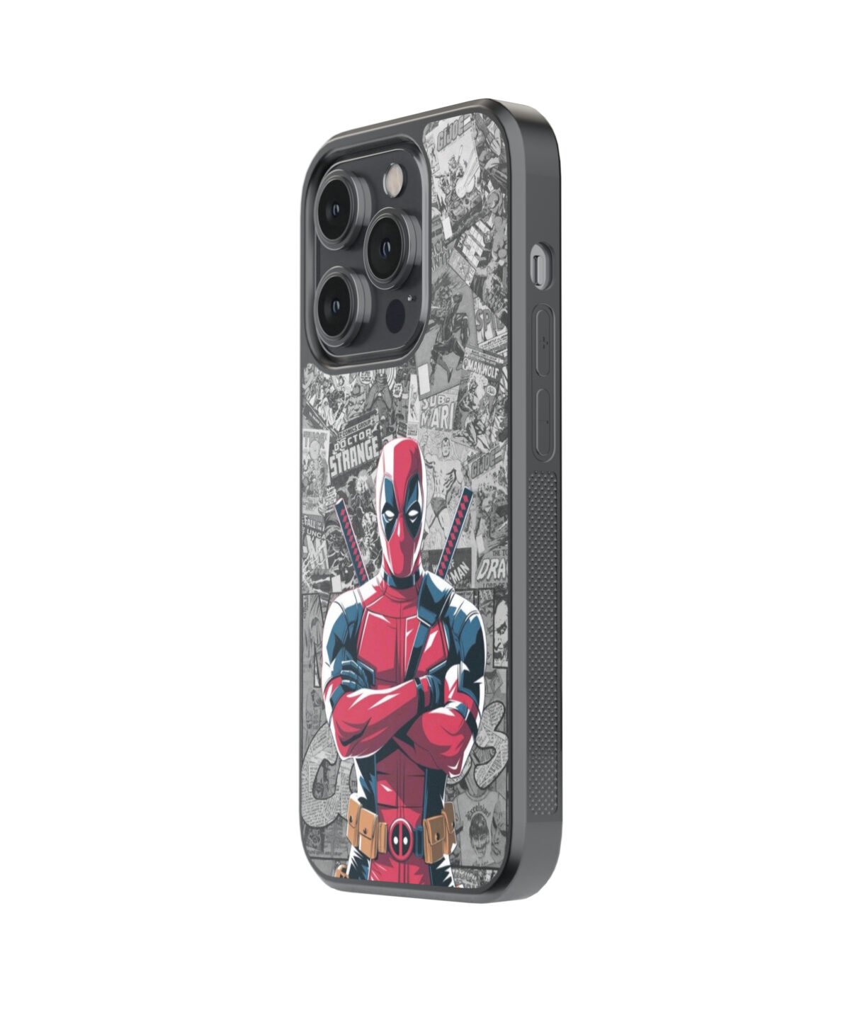 Deadpool 2 Premium Glass Phone Case - Image 3