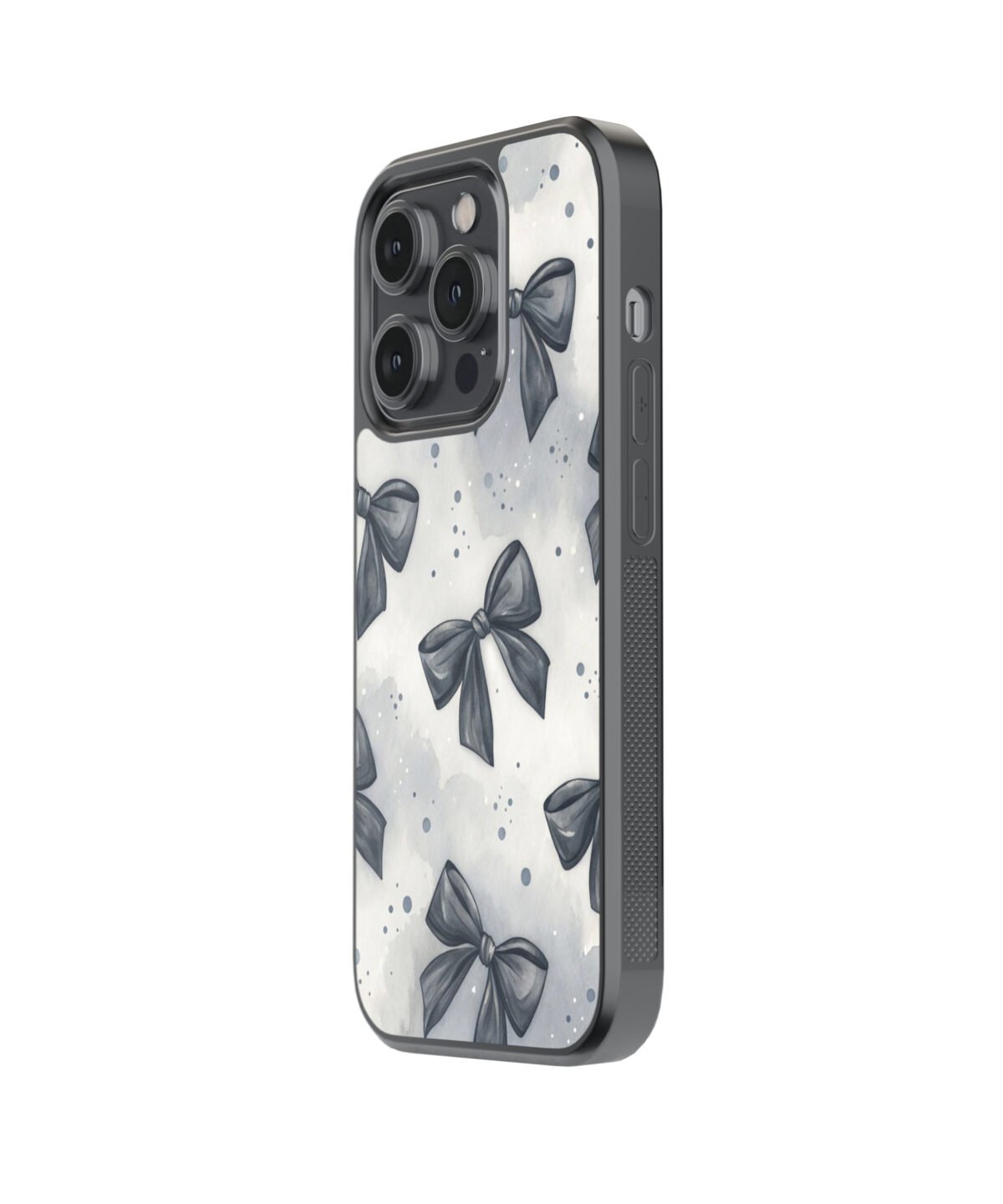 Pintresty Bow 5 Premium Glass Phone Case - Image 4