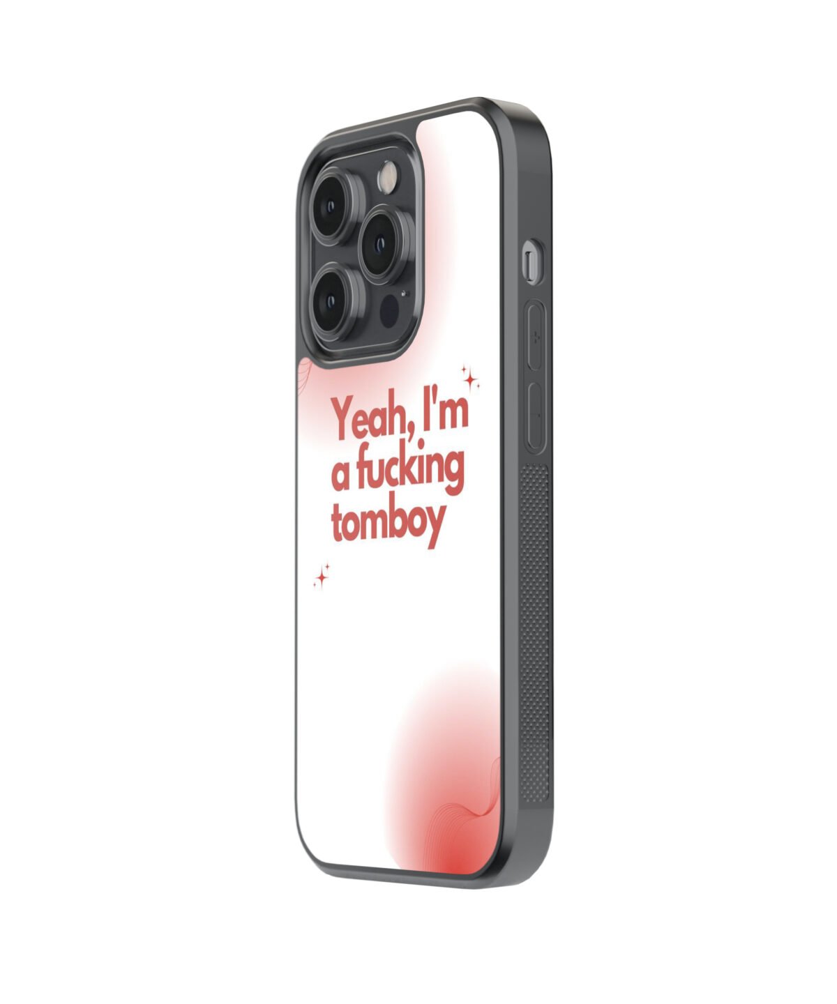 Yeah I am Fucking Tomboy Premium Glass Phone Cases - Image 4