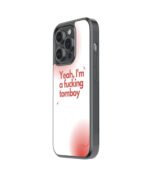 Yeah I am Fucking Tomboy Premium Glass Phone Cases - Image 4