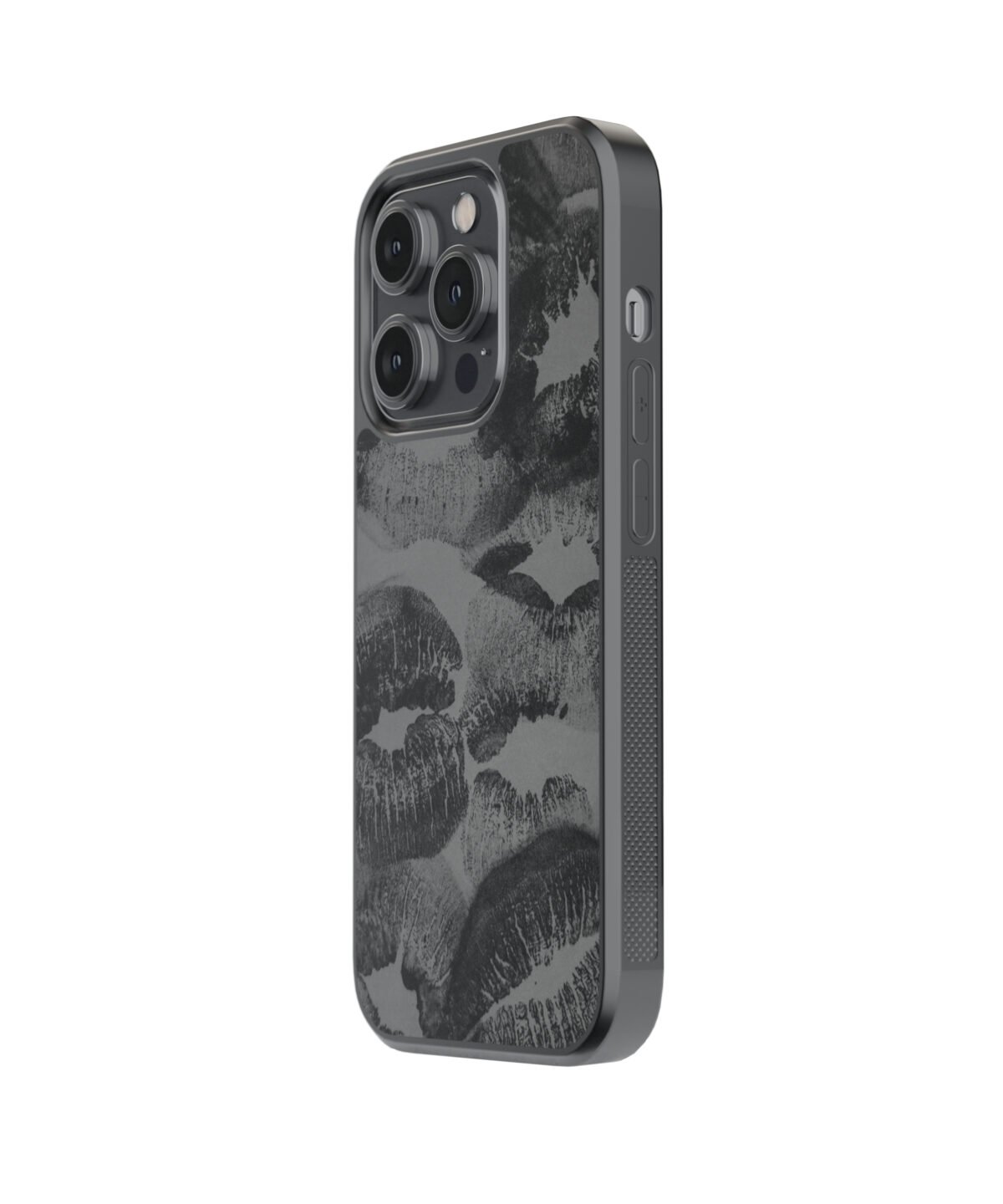 Black Kiss Asthetic Premium Glass Phone Cases - Image 4