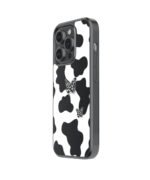 Cow Abstract With Butterfly Premium Glass Phone Cases - Image 4