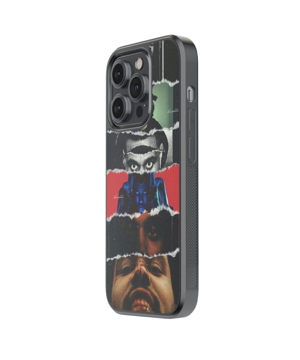 Weekend Collages Premium Glass Phone Cases - Image 4