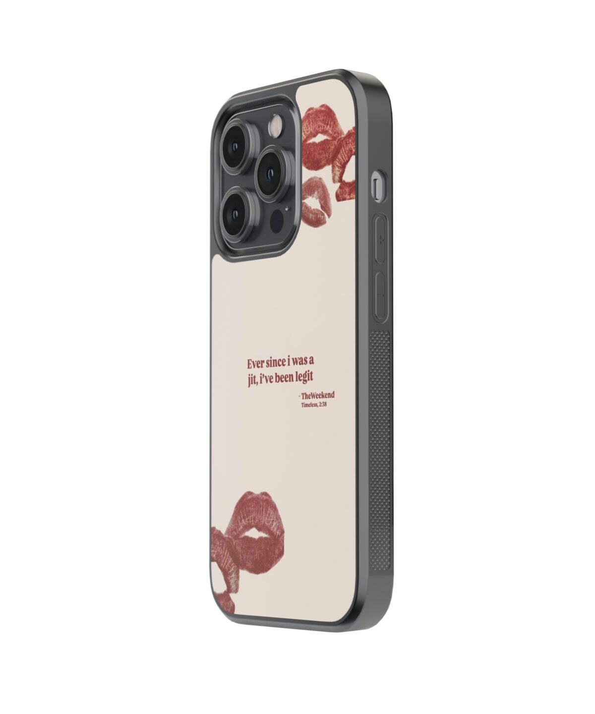 Ever Since I Was Jit "Weekend" Premium Glass Phone Cases - Image 4