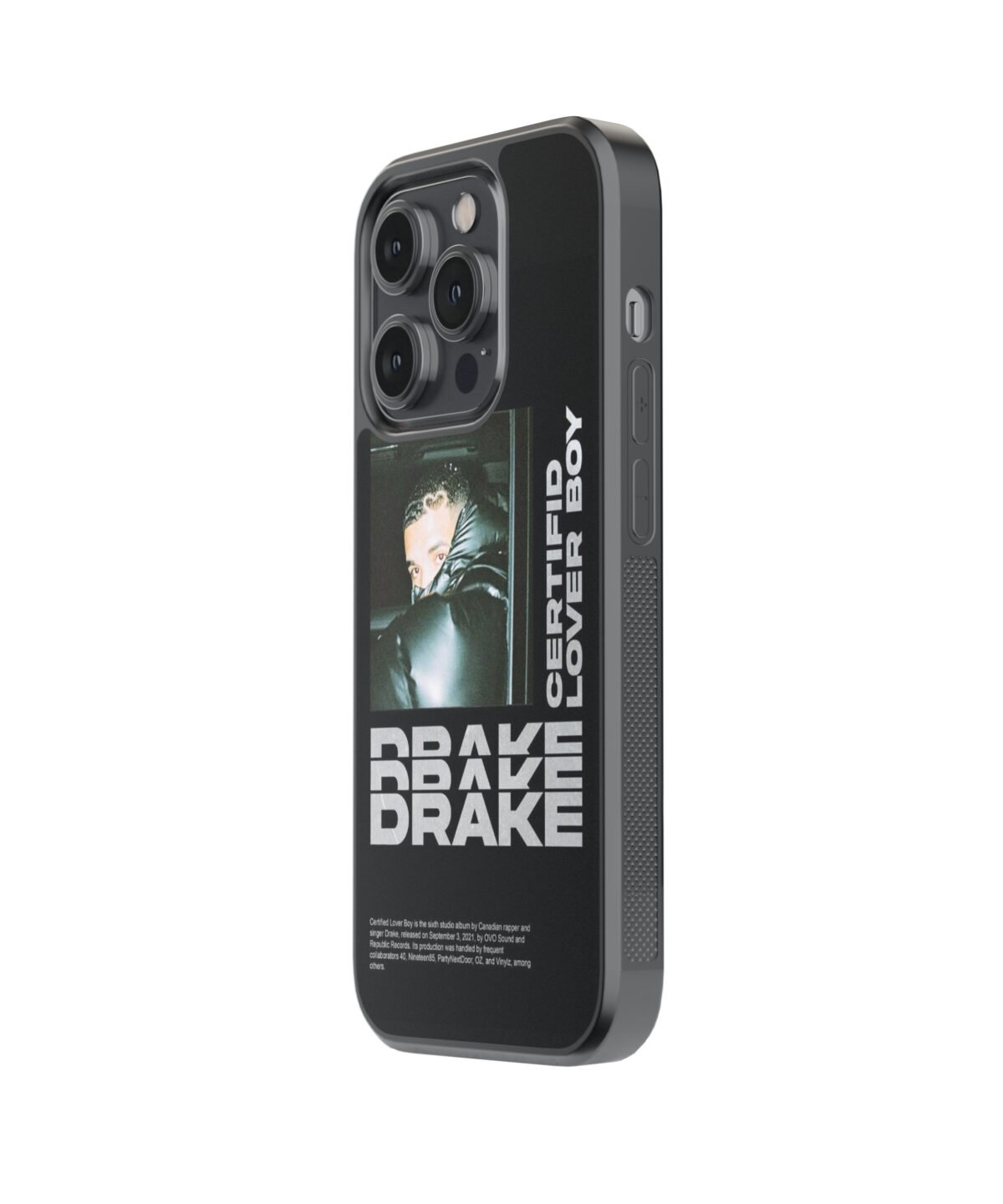 Certified Lover Boy " Drake" Premium Glass Phone Cases - Image 4