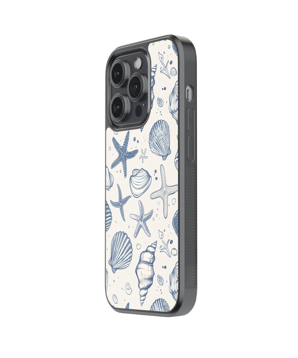 Sea Abstract Premium Glass Phone Case - Image 4