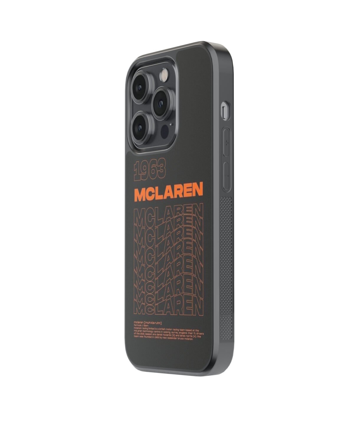 1963 Maclaren Premium Glass Phone Cases - Image 2