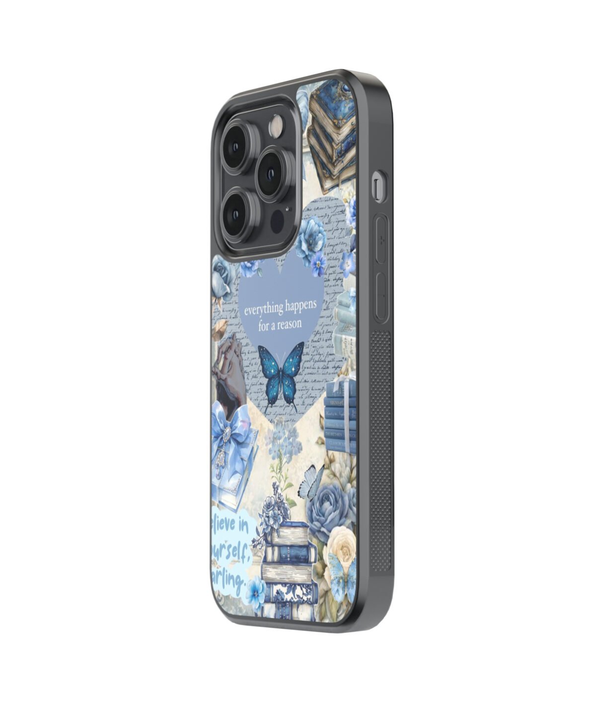 Everything Happens For a Reason Premium Glass Phone Case - Image 4