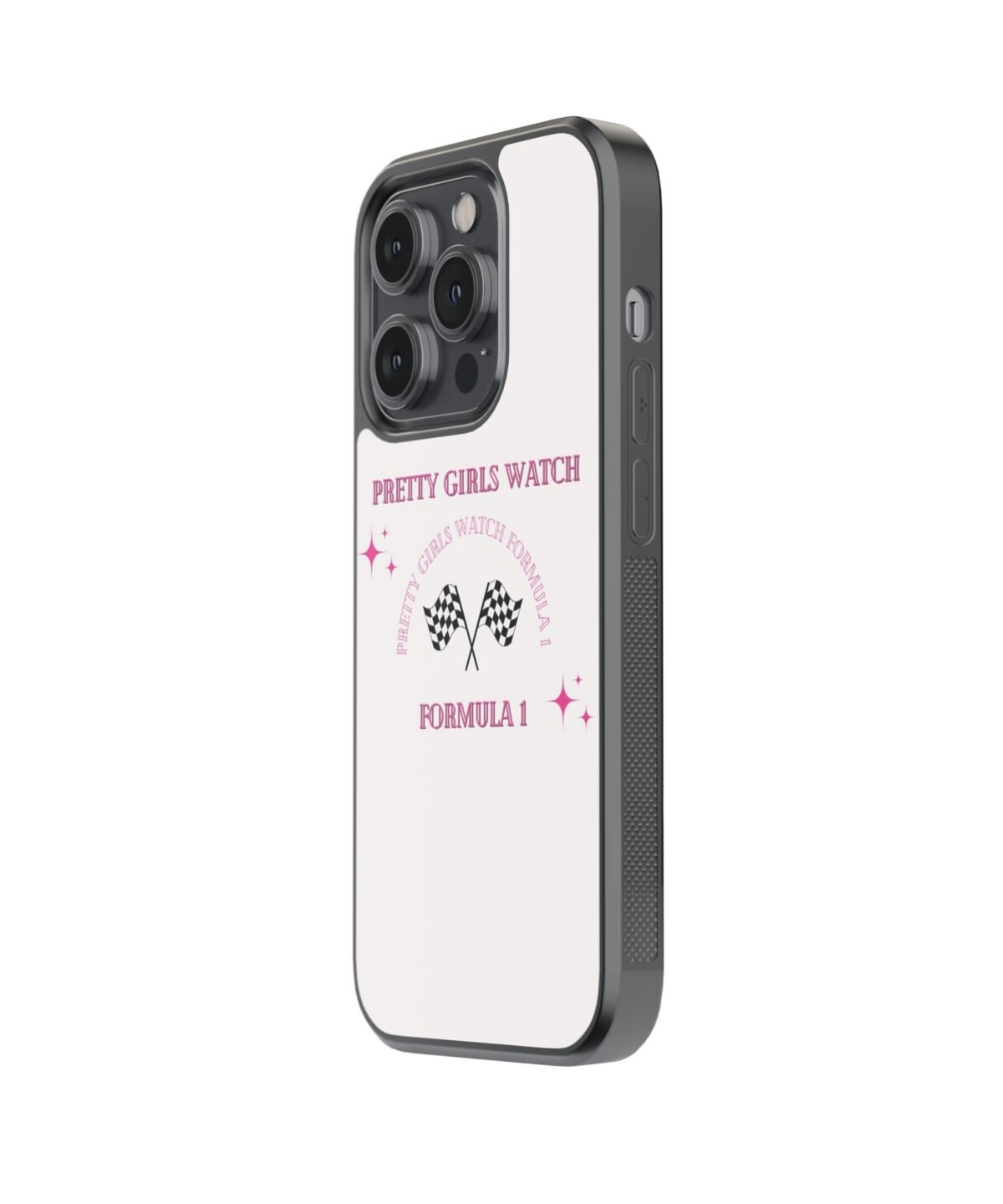 Pretty Girls Watch Formula 1 Premium Glass Phone Cases - Image 2