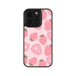 Strawberry Premium Glass Phone Cases