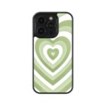 Green Abstract Premium Glass Phone Cases