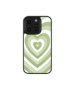 Green Abstract Premium Glass Phone Cases