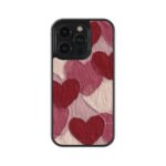 Red Heart Aesthetic Premium Glass Phone Cases