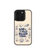 God is Bigger Than Premium Glass Phone Cases
