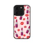 Lipstick And Lips Premium Glass Phone Cases
