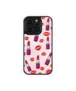 Lipstick And Lips Premium Glass Phone Cases