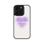 Pretty Enough Pintresty Premium Glass Phone Cases
